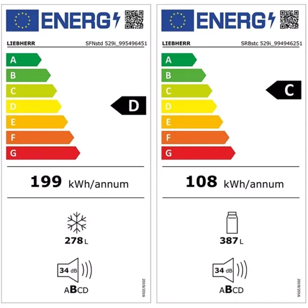Réfrigérateur Américain LIEBHERR XRFst5295-22 BioFresh